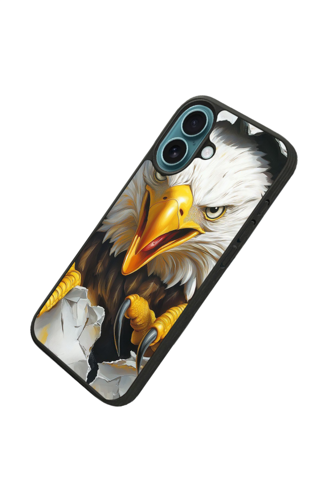 iPhone 16 Uyumlu Besiktas Tasarımlı Glossy Premium Kılıf