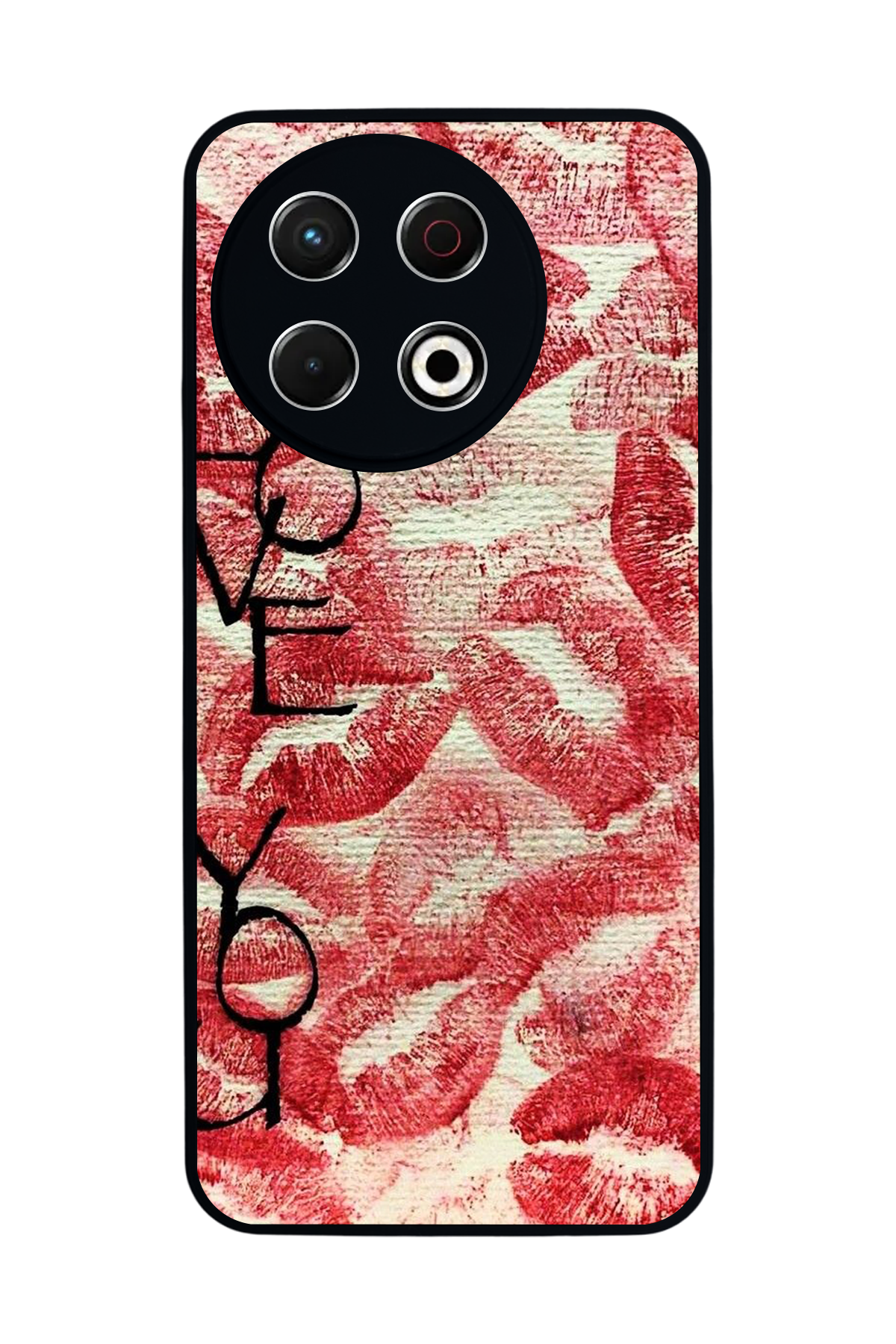 Tecno Spark 30 Pro Uyumlu Dudak Tasarımlı Glossy Premium Kılıf