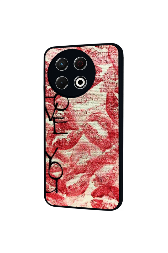 Tecno Spark 30 Pro Uyumlu Dudak Tasarımlı Glossy Premium Kılıf