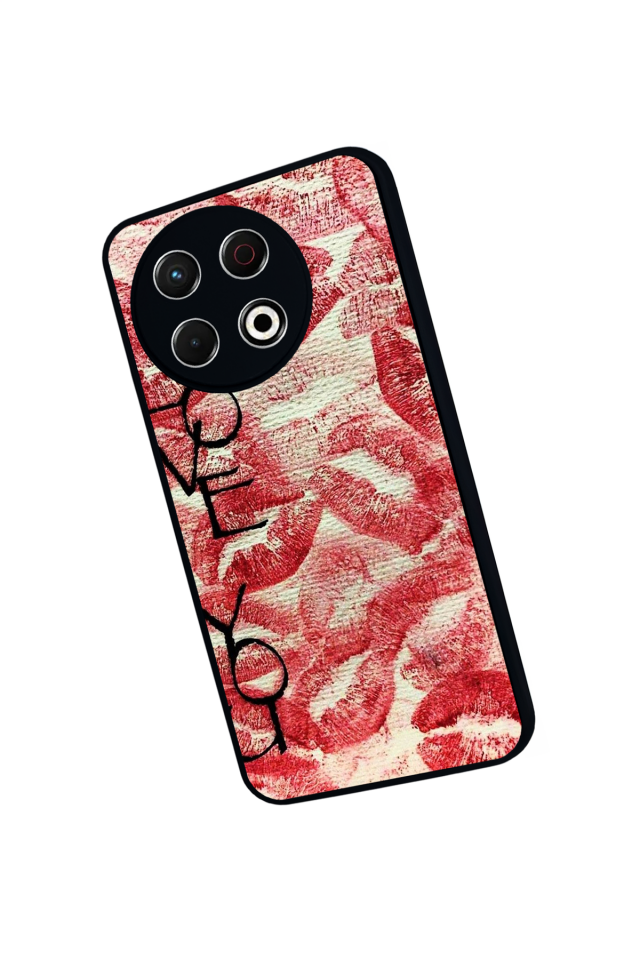 Tecno Spark 30 Pro Uyumlu Dudak Tasarımlı Glossy Premium Kılıf