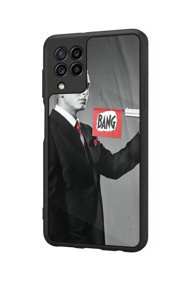 Samsung Galaxy M32 Uyumlu Eminem Tasarımlı Glossy Premium Kılıf