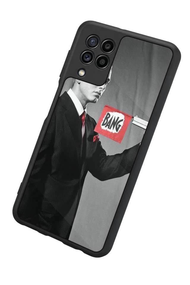 Samsung Galaxy M32 Uyumlu Eminem Tasarımlı Glossy Premium Kılıf