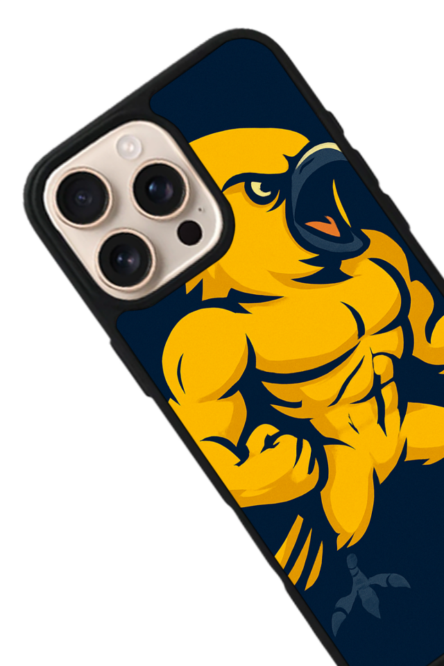 iPhone 16 Pro Uyumlu Fenerbahce Tasarımlı Glossy Premium Kılıf