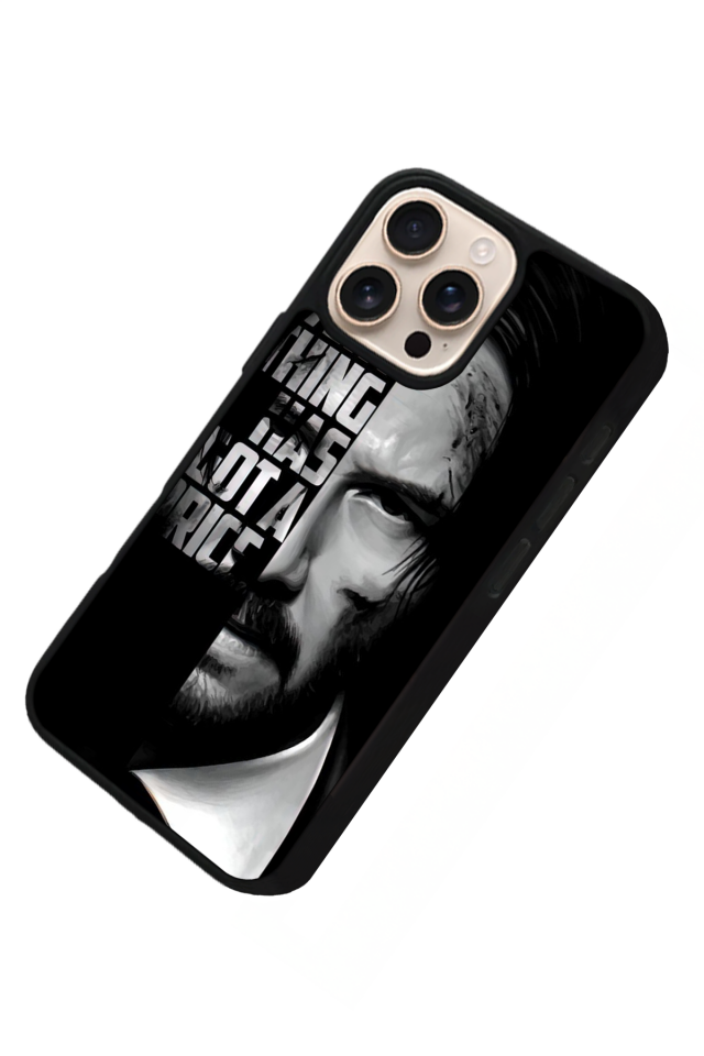 iPhone 16 Pro Max Uyumlu JohnWick Tasarımlı Glossy Premium Kılıf