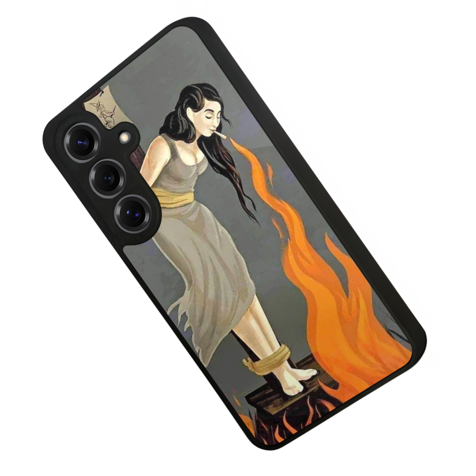 Samsung Galaxy S25 Uyumlu Kalp Love Tasarımlı Glossy Premium Kılıf