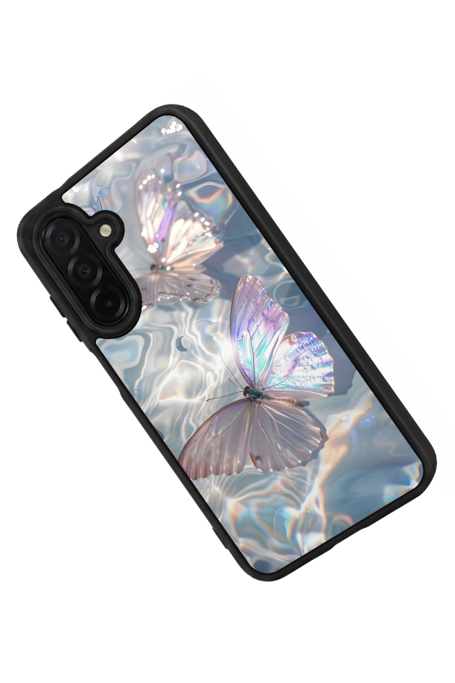 Samsung Galaxy A36 Uyumlu Kelebek Tasarımlı Glossy Premium Kılıf