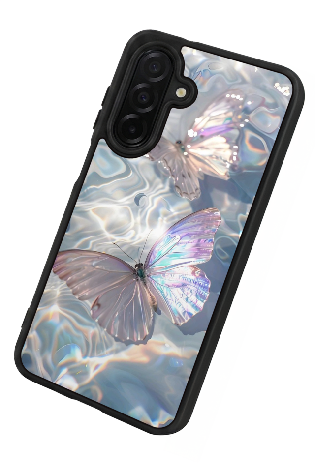 Samsung Galaxy A36 Uyumlu Kelebek Tasarımlı Glossy Premium Kılıf