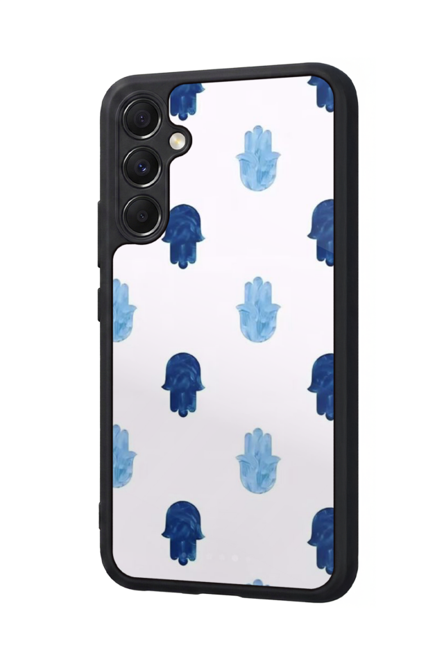 Samsung Galaxy A34 Uyumlu Nazar Tasarımlı Glossy Premium Kılıf