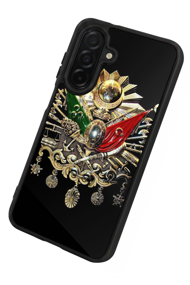 Samsung Galaxy A56 Uyumlu Osmanli Tugrasi Tasarımlı Glossy Premium Kılıf