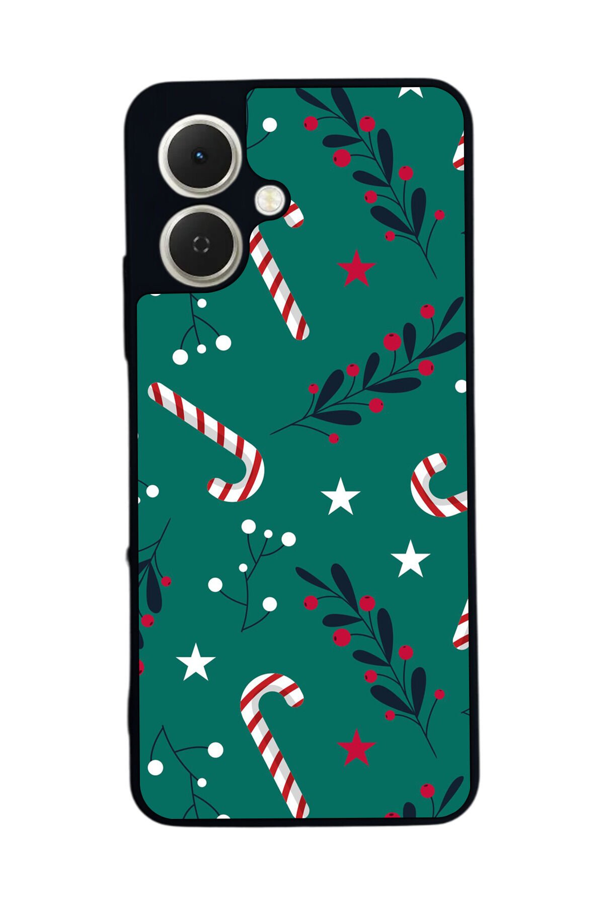 Tecno Spark GO 2 Uyumlu Yilbasi Christmas Tasarımlı Glossy Premium Kılıf