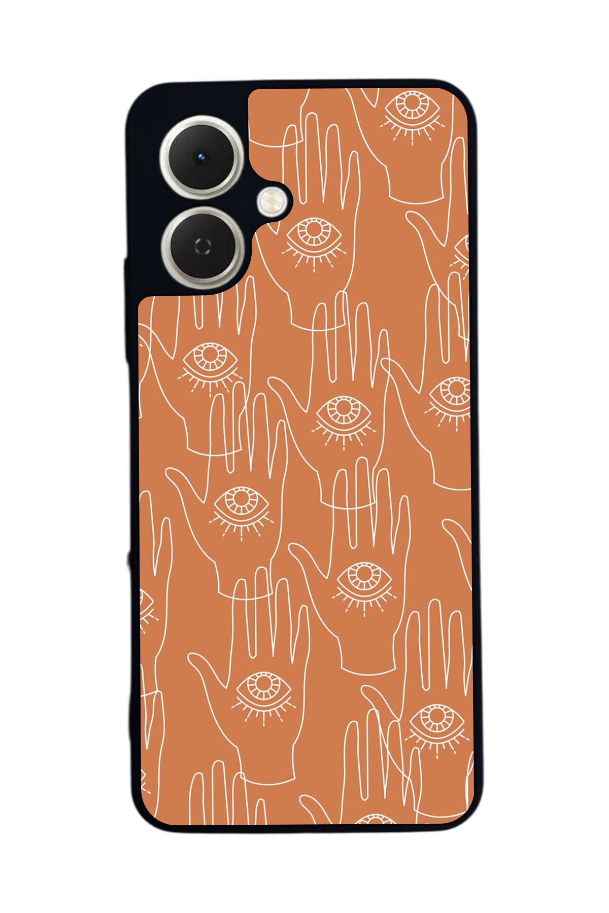 Tecno Spark GO 2 Uyumlu Line Art Tasarımlı Glossy Premium Kılıf