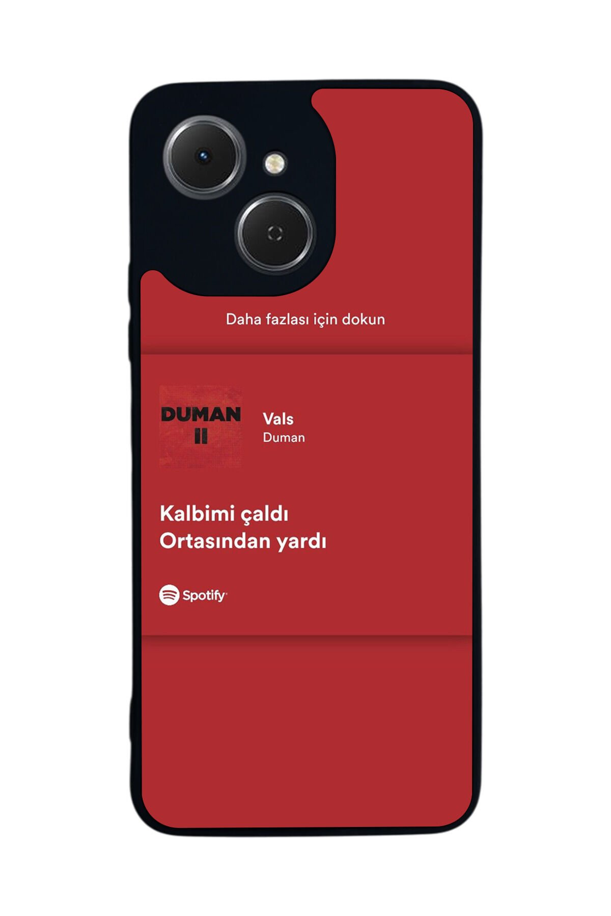 Tecno Spark 40C Uyumlu Sarki Sozleri Tasarımlı Glossy Premium Kılıf