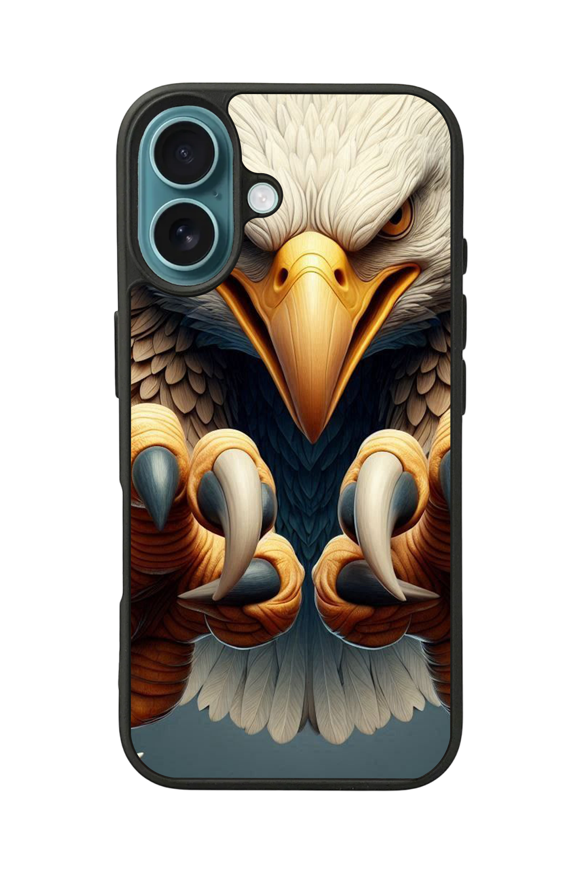 iPhone 16 Uyumlu Besiktas Tasarımlı Glossy Premium Kılıf