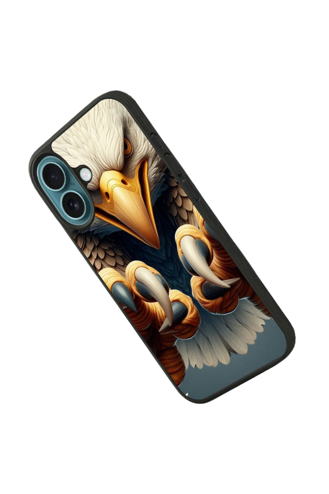 iPhone 16 Uyumlu Besiktas Tasarımlı Glossy Premium Kılıf