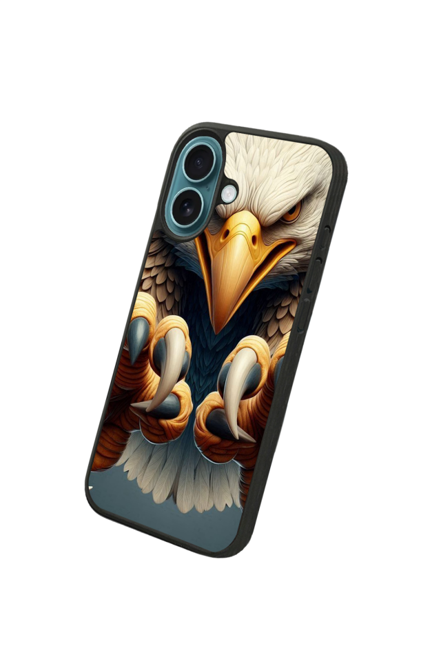 iPhone 16 Uyumlu Besiktas Tasarımlı Glossy Premium Kılıf