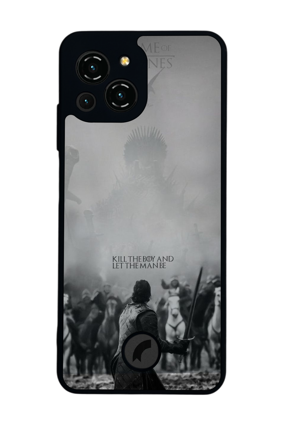 Reeder S23 Pro Max Uyumlu GameOfThrones Tasarımlı Glossy Premium Kılıf