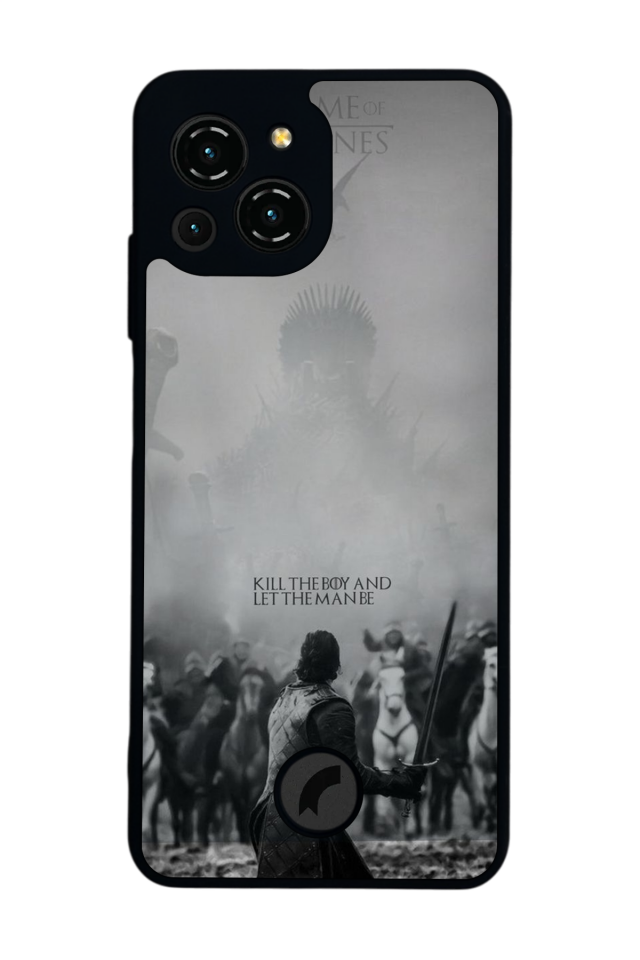 Reeder S23 Pro Max Uyumlu GameOfThrones Tasarımlı Glossy Premium Kılıf