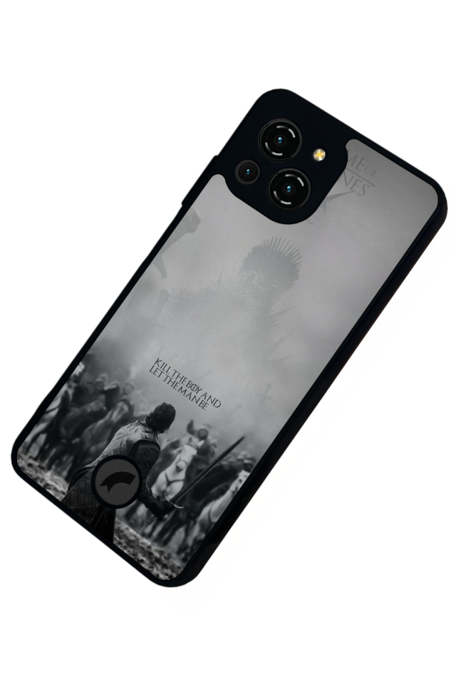 Reeder S23 Pro Max Uyumlu GameOfThrones Tasarımlı Glossy Premium Kılıf