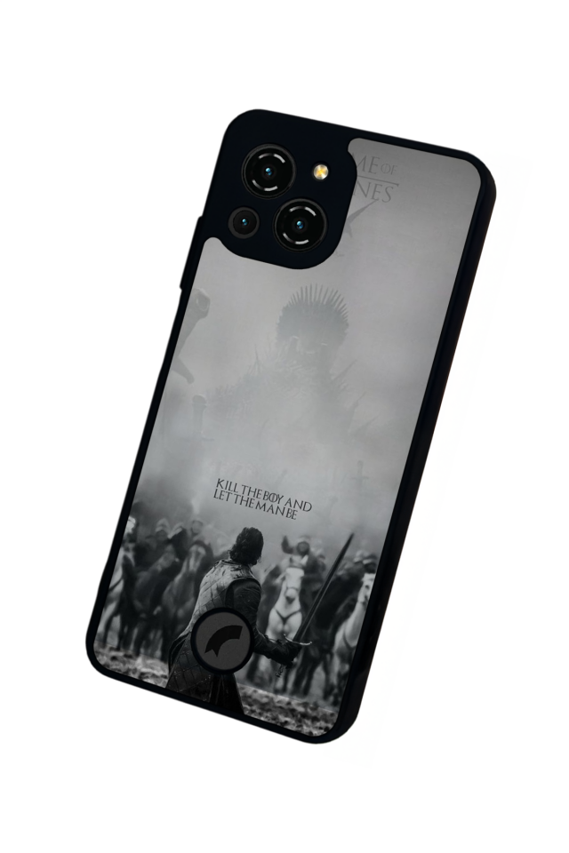 Reeder S23 Pro Max Uyumlu GameOfThrones Tasarımlı Glossy Premium Kılıf