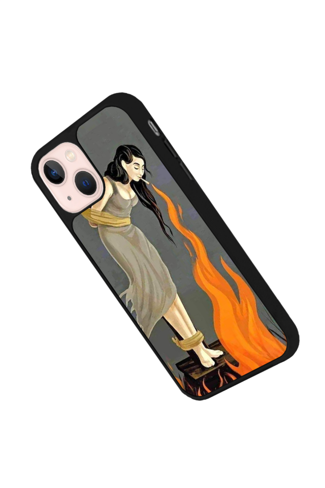 iPhone 13/14 Uyumlu Kalp Love Tasarımlı Glossy Premium Kılıf
