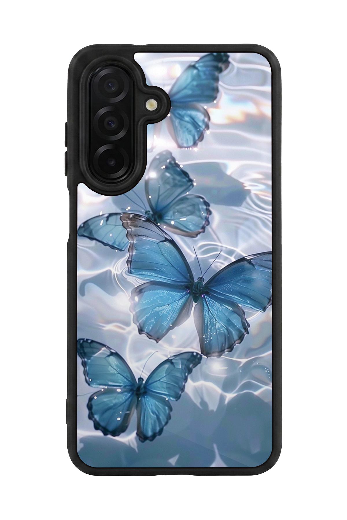 Samsung Galaxy A36 Uyumlu Kelebek Tasarımlı Glossy Premium Kılıf
