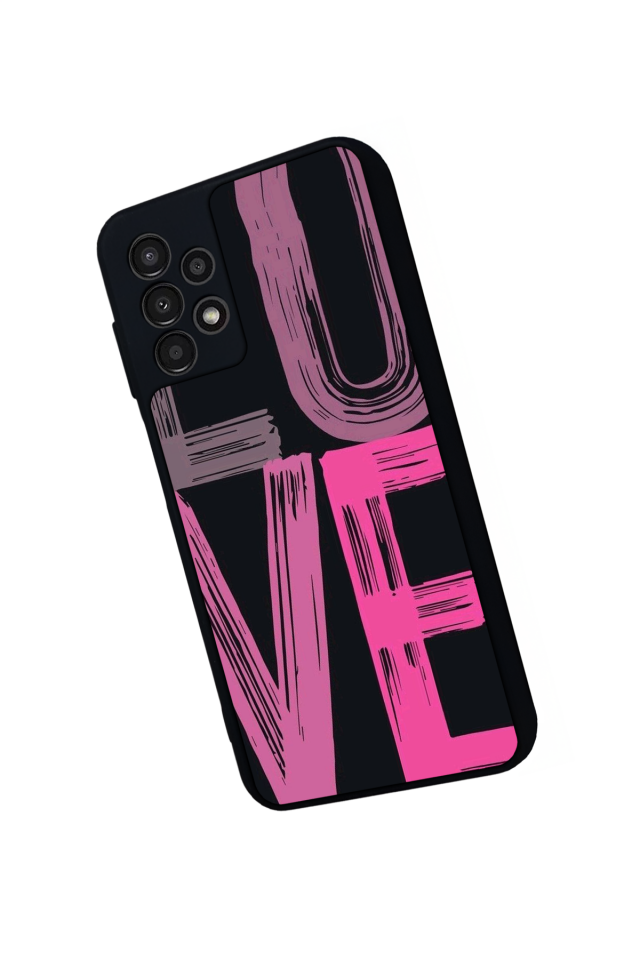 Samsung Galaxy A23 Uyumlu Love Tasarımlı Glossy Premium Kılıf