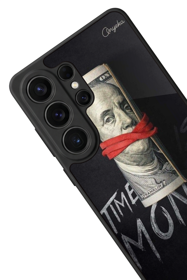 Samsung Galaxy S26 Ultra Uyumlu Para Tasarımlı Glossy Premium Kılıf