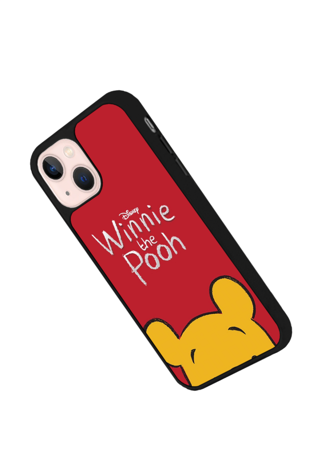 iPhone 15 Plus Uyumlu Winnie Tasarımlı Glossy Premium Kılıf