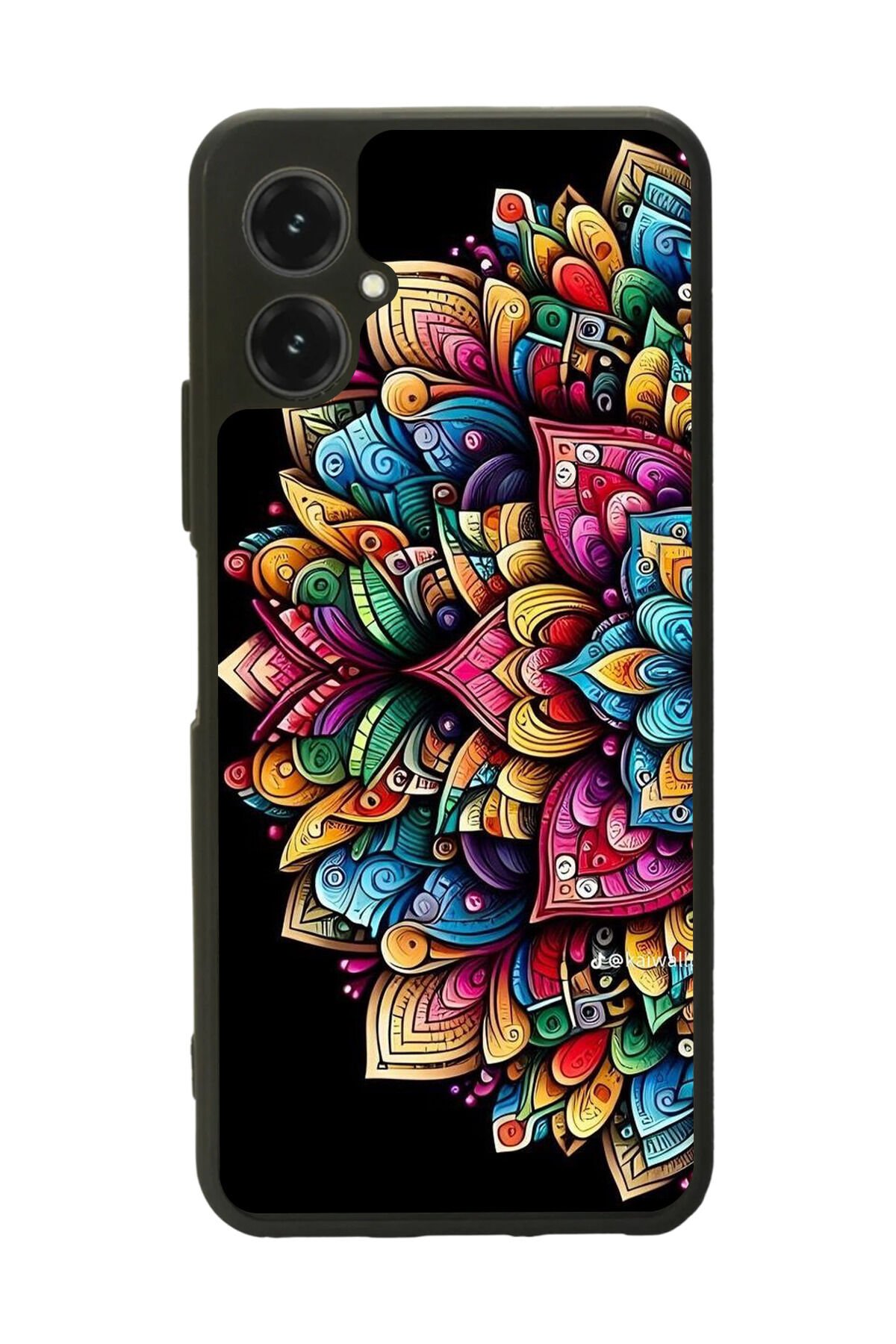 Omix X5 Uyumlu Mandala Tasarımlı Glossy Premium Kılıf