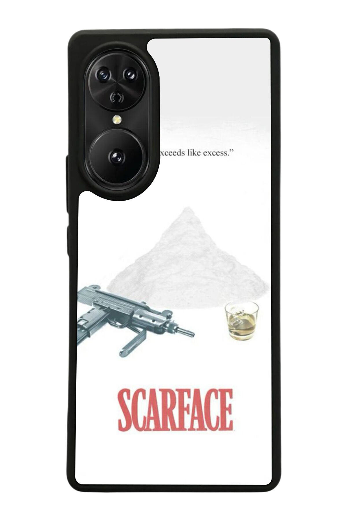 Reeder S19 Max Pro S EDGE Uyumlu Scarface Tasarımlı Glossy Premium Kılıf