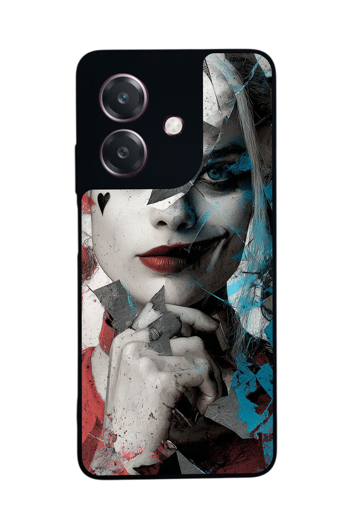 Oppo A3 5G Uyumlu HarleyQueen Tasarımlı Glossy Premium Kılıf