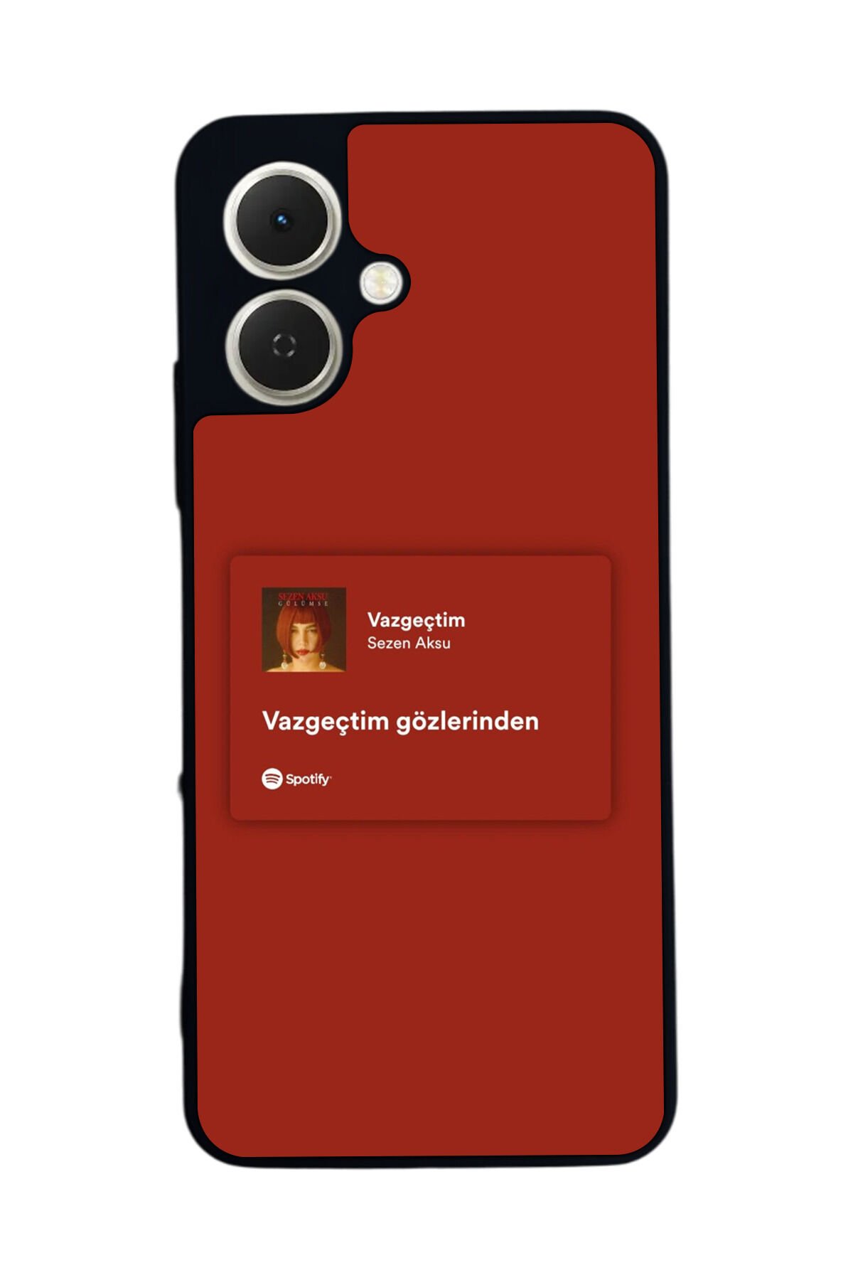 Tecno Spark GO 2 Uyumlu Sarki Sozleri Tasarımlı Glossy Premium Kılıf