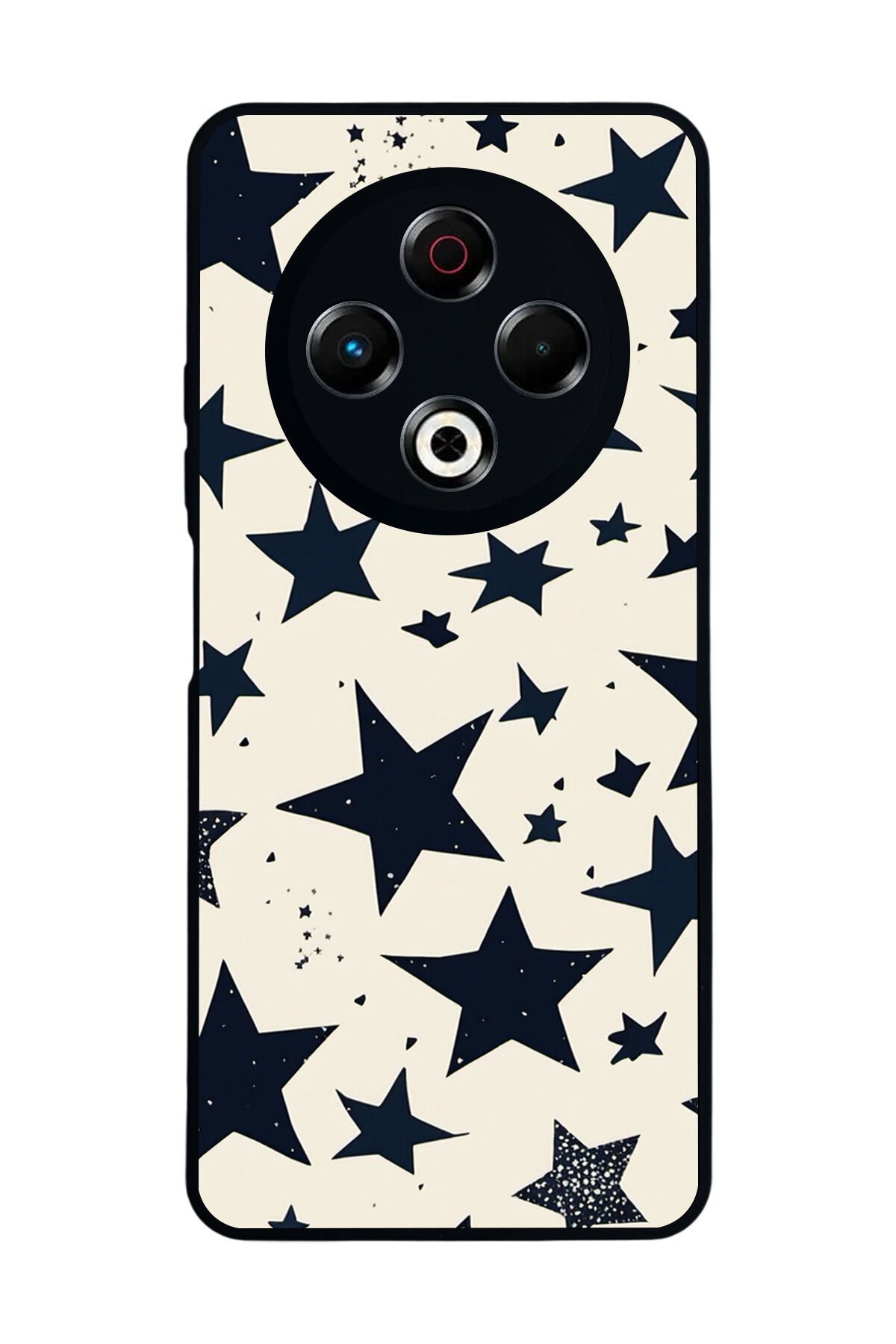 Tecno Spark 30 Uyumlu Retro Yildizlar Tasarımlı Glossy Premium Kılıf