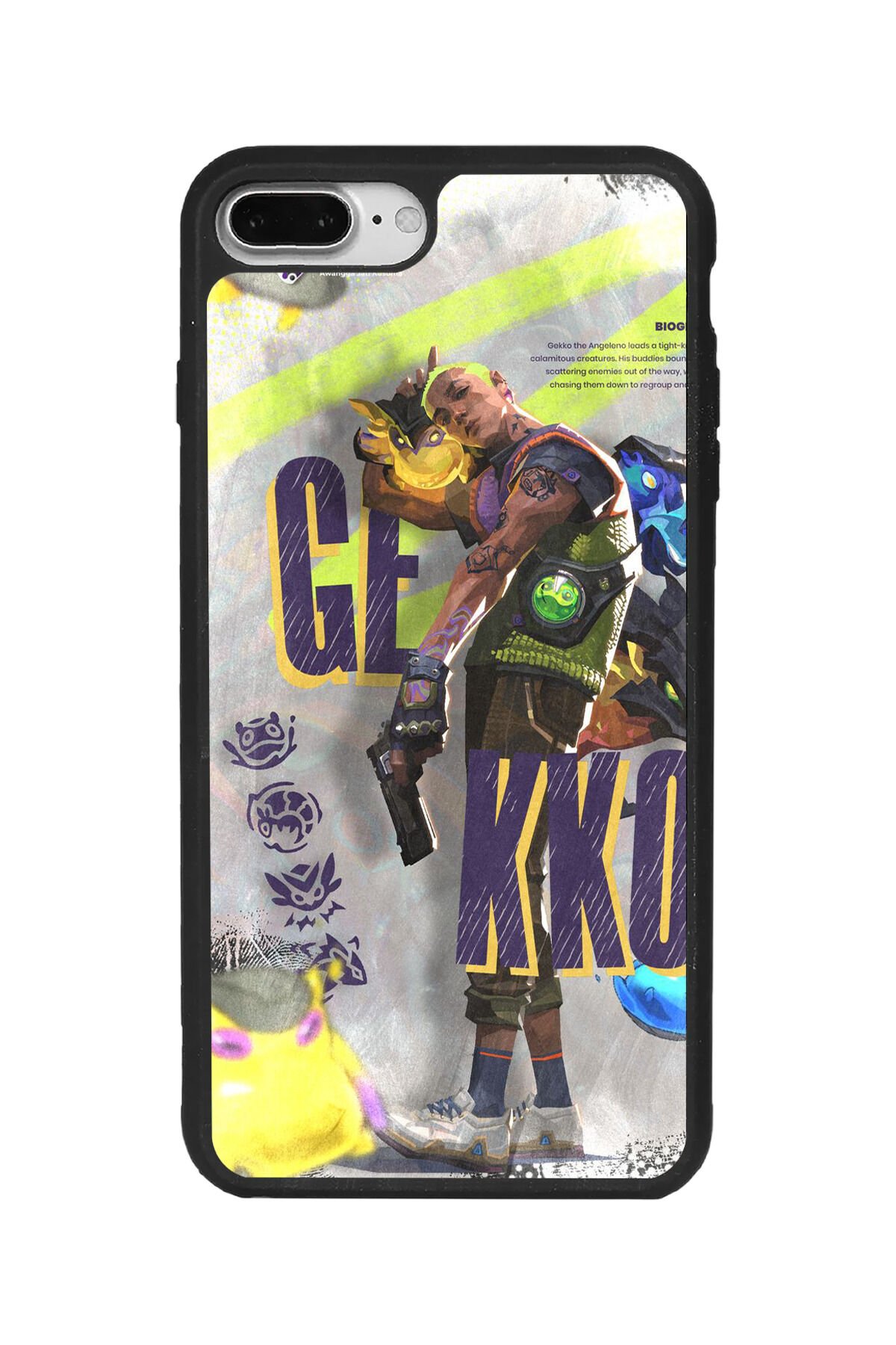 Apple iPhone 7 Plus Siyah Silikon Kılıf Çiziklere ve Darbelere Karşı Koruma