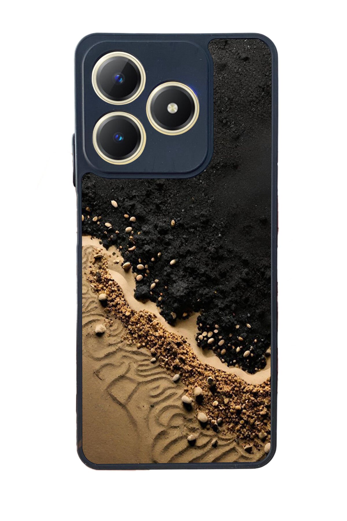 Realme C63 Mat Uyumlu Siyah Kılıf – Yumuşak Silikon, Koruyucu, Şok Emici Kapak