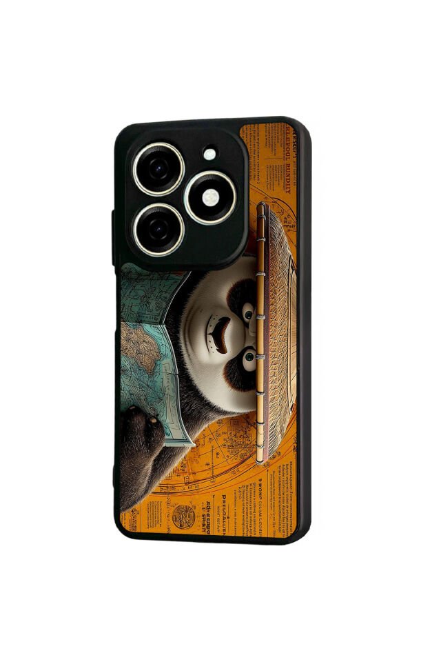 Infınıx Smart 8 Pro Uyumlu Kung Fu Panda Tasarımlı Glossy Premium Kılıf