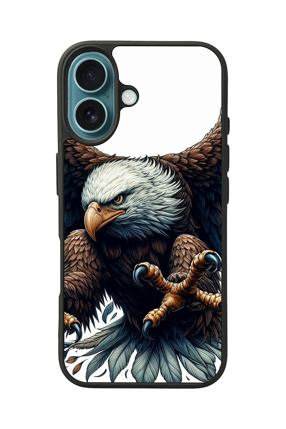 iPhone 16 Uyumlu Besiktas Tasarımlı Glossy Premium Kılıf