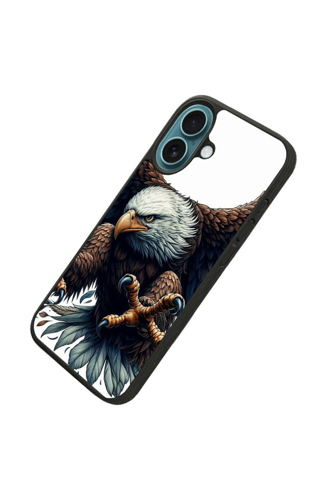 iPhone 16 Uyumlu Besiktas Tasarımlı Glossy Premium Kılıf