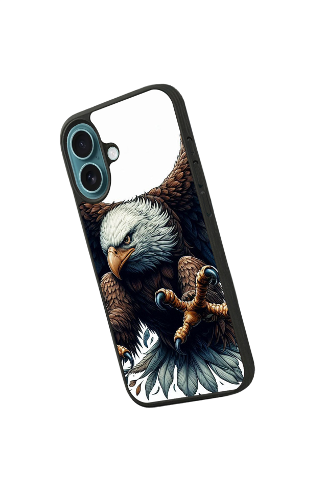 iPhone 16 Uyumlu Besiktas Tasarımlı Glossy Premium Kılıf