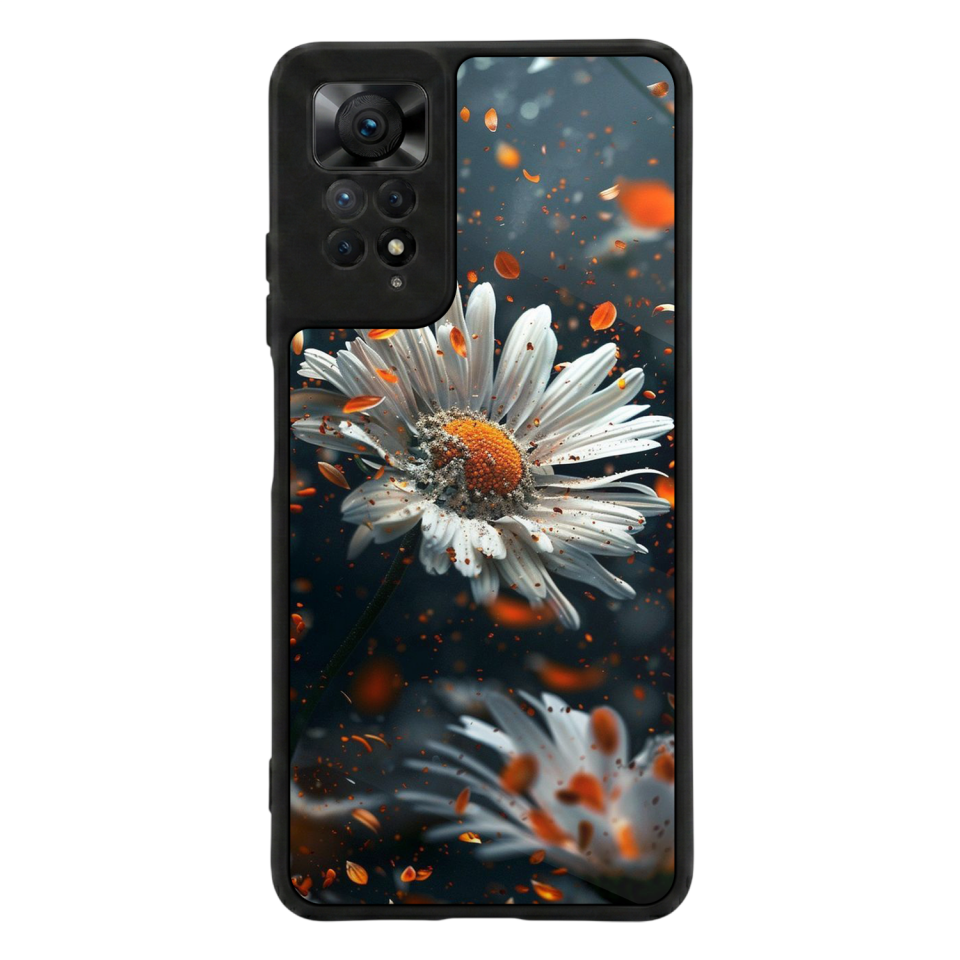 Xiaomi Redmi Note 12 Pro Uyumlu Cicek Tasarımlı Glossy Premium Kılıf
