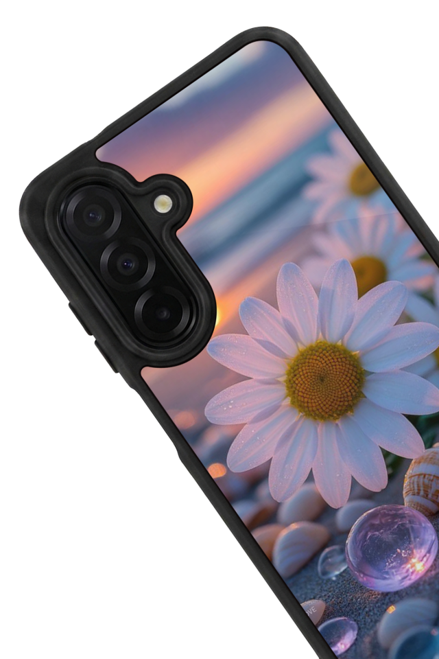 Samsung Galaxy A26 Uyumlu Cicek Tasarımlı Glossy Premium Kılıf