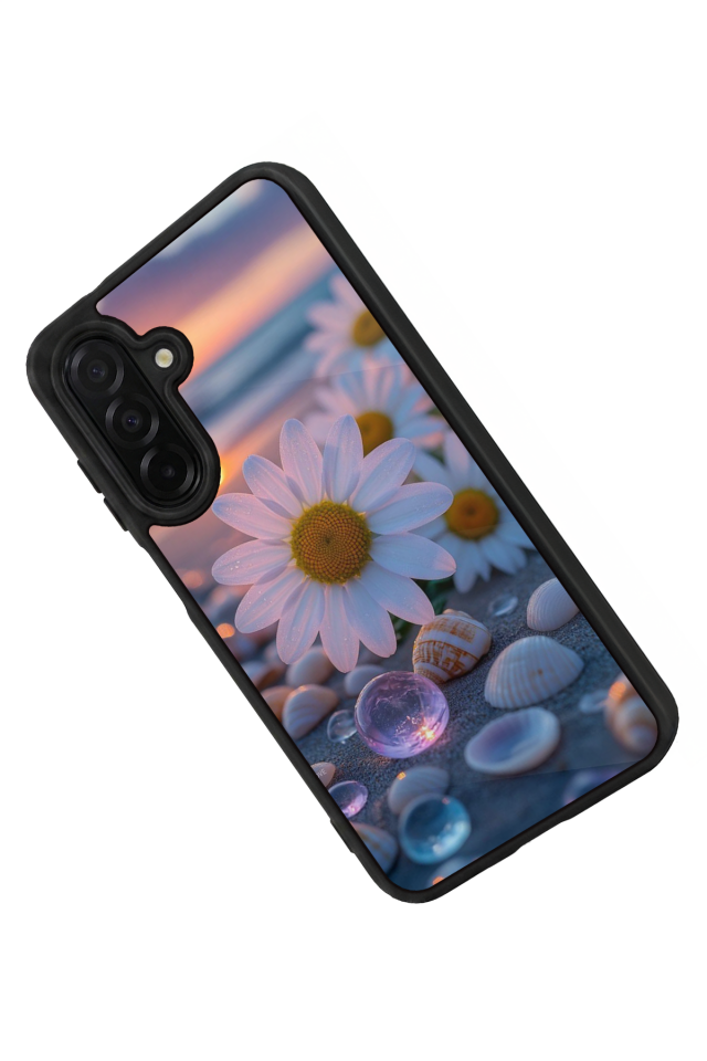 Samsung Galaxy A26 Uyumlu Cicek Tasarımlı Glossy Premium Kılıf