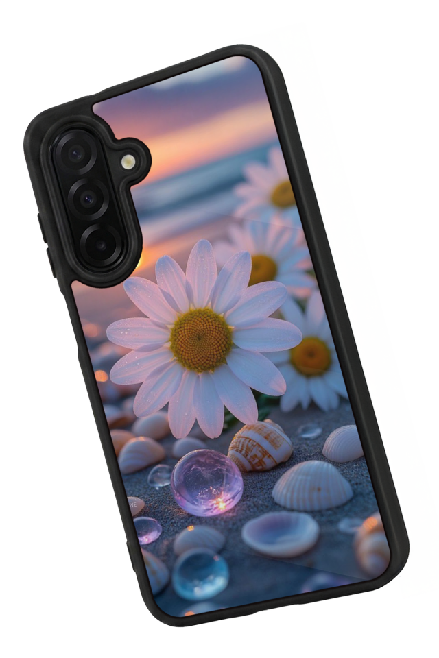 Samsung Galaxy A26 Uyumlu Cicek Tasarımlı Glossy Premium Kılıf