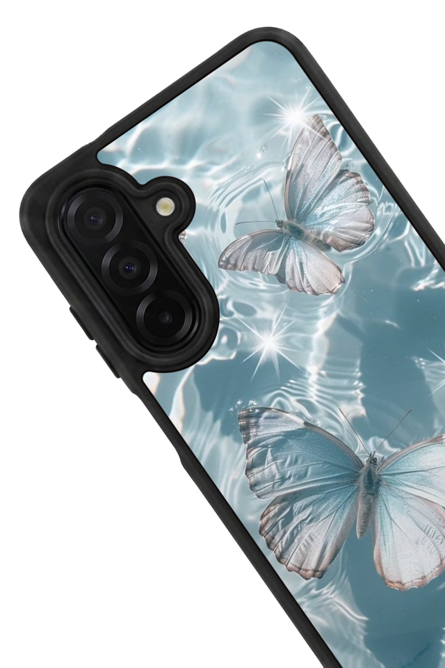 Samsung Galaxy A36 Uyumlu Kelebek Tasarımlı Glossy Premium Kılıf