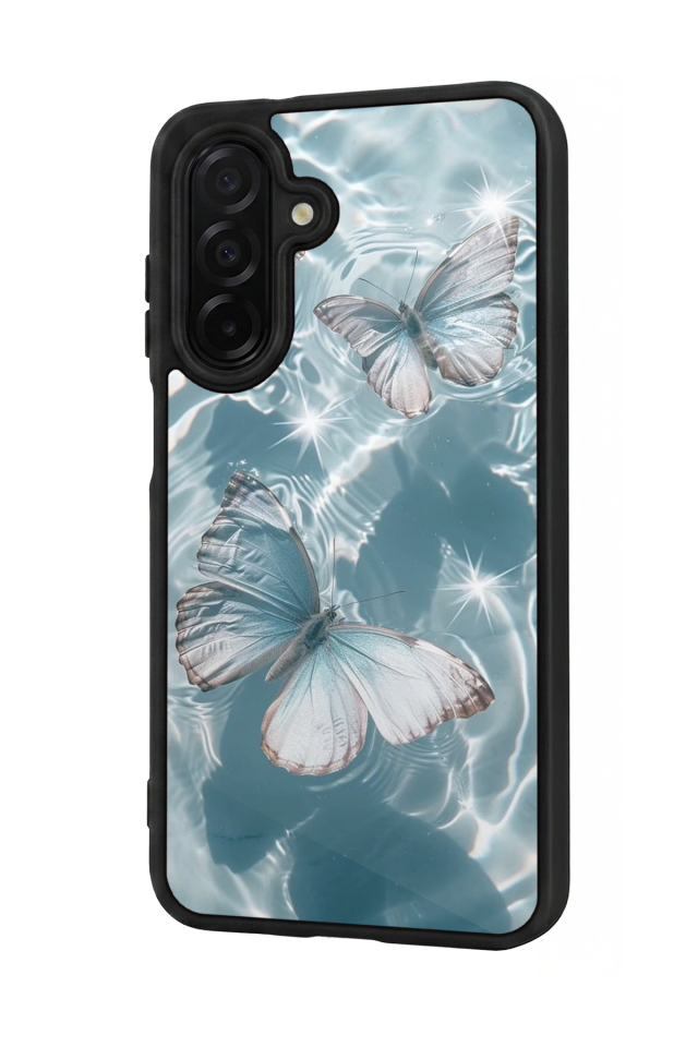 Samsung Galaxy A36 Uyumlu Kelebek Tasarımlı Glossy Premium Kılıf