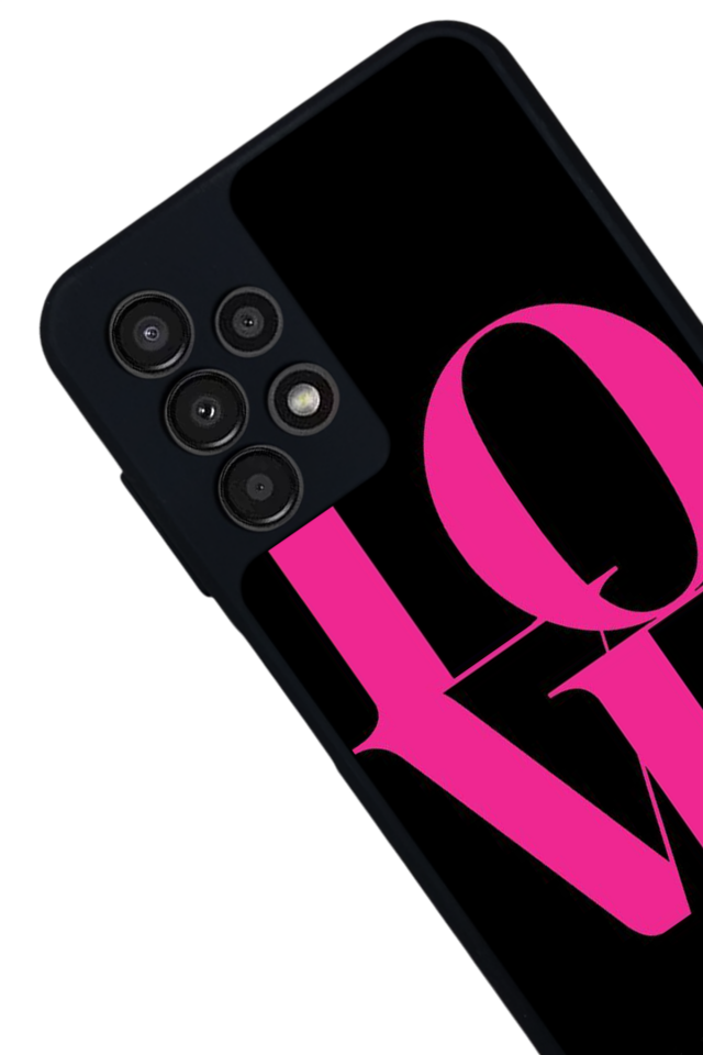 Samsung Galaxy A23 Uyumlu Love Tasarımlı Glossy Premium Kılıf