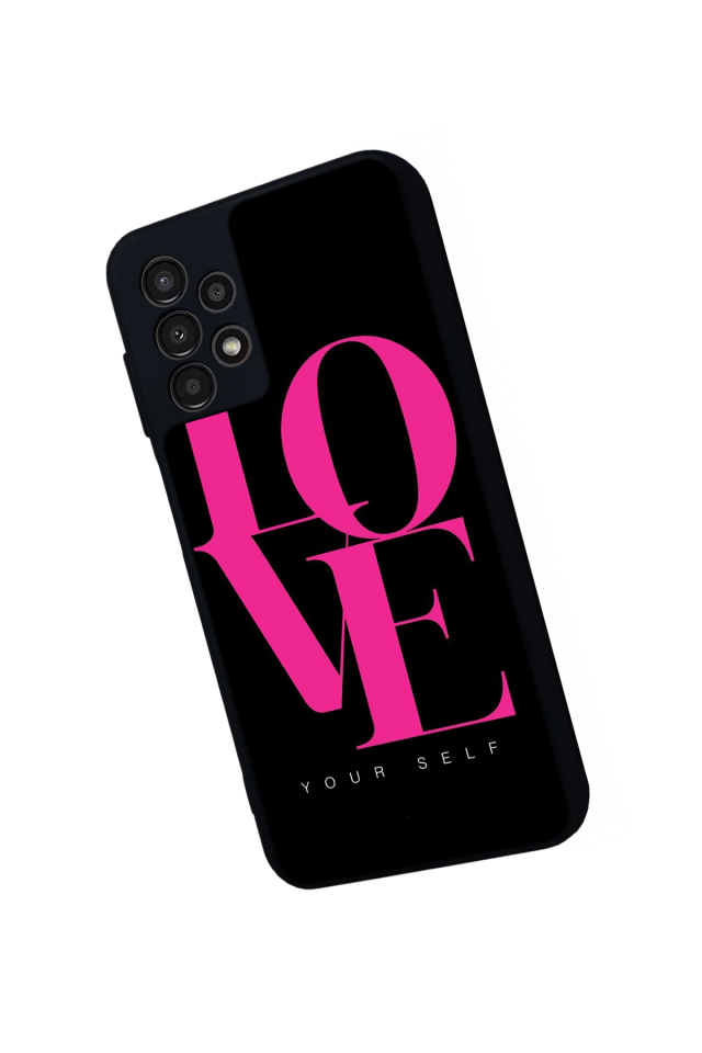 Samsung Galaxy A23 Uyumlu Love Tasarımlı Glossy Premium Kılıf