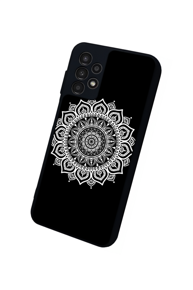 Samsung Galaxy A23 Uyumlu Mandala Tasarımlı Glossy Premium Kılıf