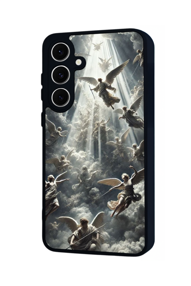 Samsung Galaxy A16 Uyumlu Melek Tasarımlı Glossy Premium Kılıf