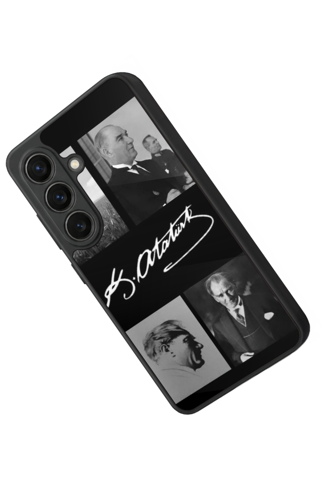 Samsung Galaxy S26 Uyumlu Mustafa Kemal Ataturk Tasarımlı Glossy Premium Kılıf